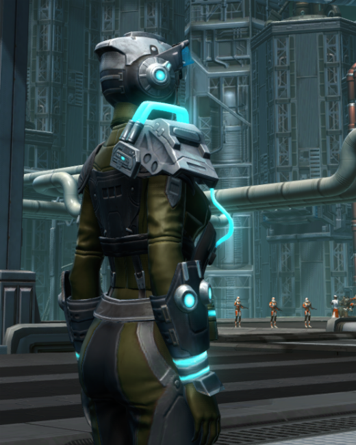 Iokath Technographer Armor Set Back from Star Wars: The Old Republic. Iokath Technographer Armor Set Back from Star Wars: The Old Republic. - BACK