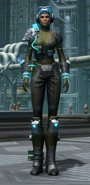 Iokath Technographer Armor Set Outfit from Star Wars: The Old Republic. - OUTFIT Iokath Technographer Armor Set Outfit from Star Wars: The Old Republic.