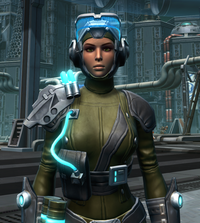 Iokath Technographer Armor Set from Star Wars: The Old Republic. - ARMOR Iokath Technographer Armor Set from Star Wars: The Old Republic.