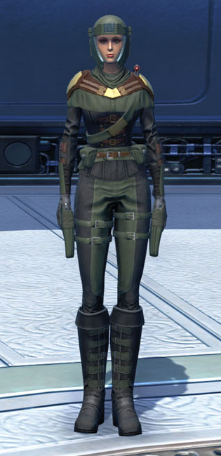Emergency Power Armor Set Outfit from Star Wars: The Old Republic.