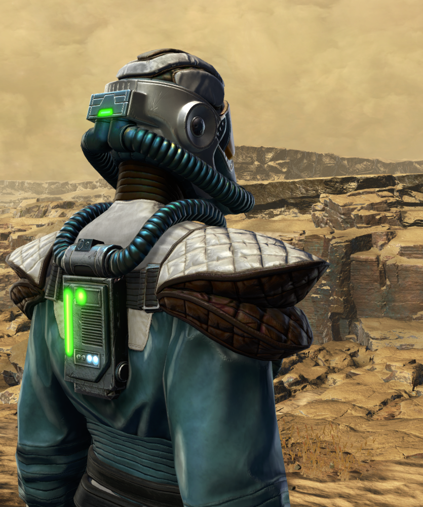 Hazardous Delver Armor Set detailed back view from Star Wars: The Old Republic.