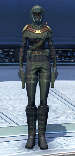 Comet Champion Armor Set Outfit from Star Wars: The Old Republic.
