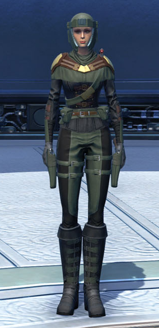 Restorative Drive Armor Set Outfit from Star Wars: The Old Republic.
