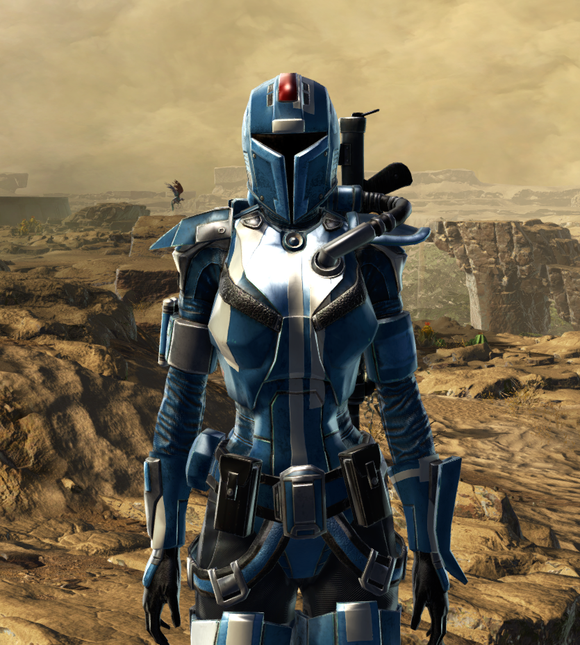 Reforged Mandalorian Hunter Armor Set from Star Wars: The Old Republic.