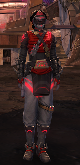 Cartel Combatant Armor Set Outfit from Star Wars: The Old Republic. - OUTFIT Cartel Combatant Armor Set Outfit from Star Wars: The Old Republic.