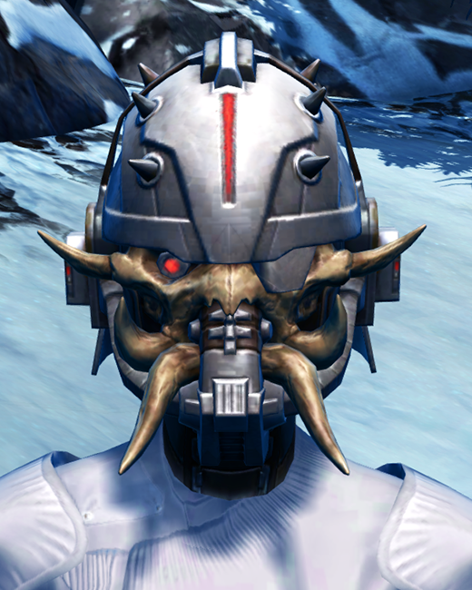 Baron Deathmark’s Huttball Helmet Armor Set Preview from Star Wars: The Old Republic. - PREVIEW Baron Deathmark’s Huttball Helmet Armor Set Preview from Star Wars: The Old Republic.