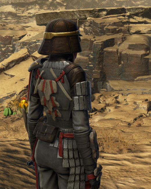 Shadowhand Armor Set Back from Star Wars: The Old Republic. Shadowhand Armor Set Back from Star Wars: The Old Republic. - BACK