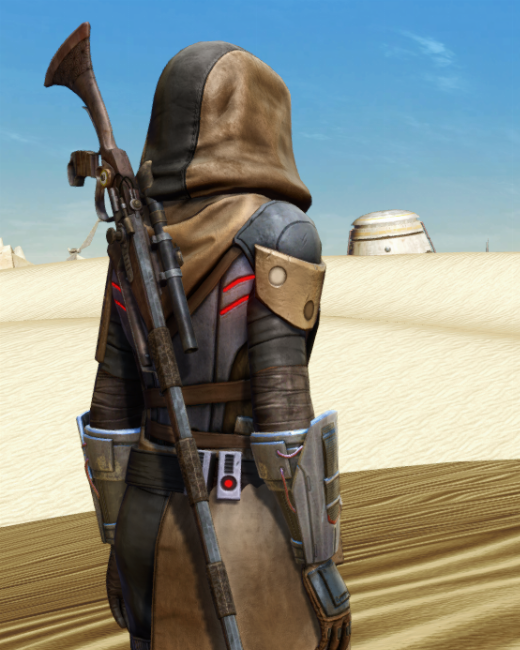 Wasteland Tech Armor Set Back from Star Wars: The Old Republic. Wasteland Tech Armor Set Back from Star Wars: The Old Republic. - BACK