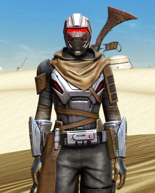 Wasteland Tech (Hood Down) Armor Set Preview from Star Wars: The Old Republic. - PREVIEW Wasteland Tech (Hood Down) Armor Set Preview from Star Wars: The Old Republic.