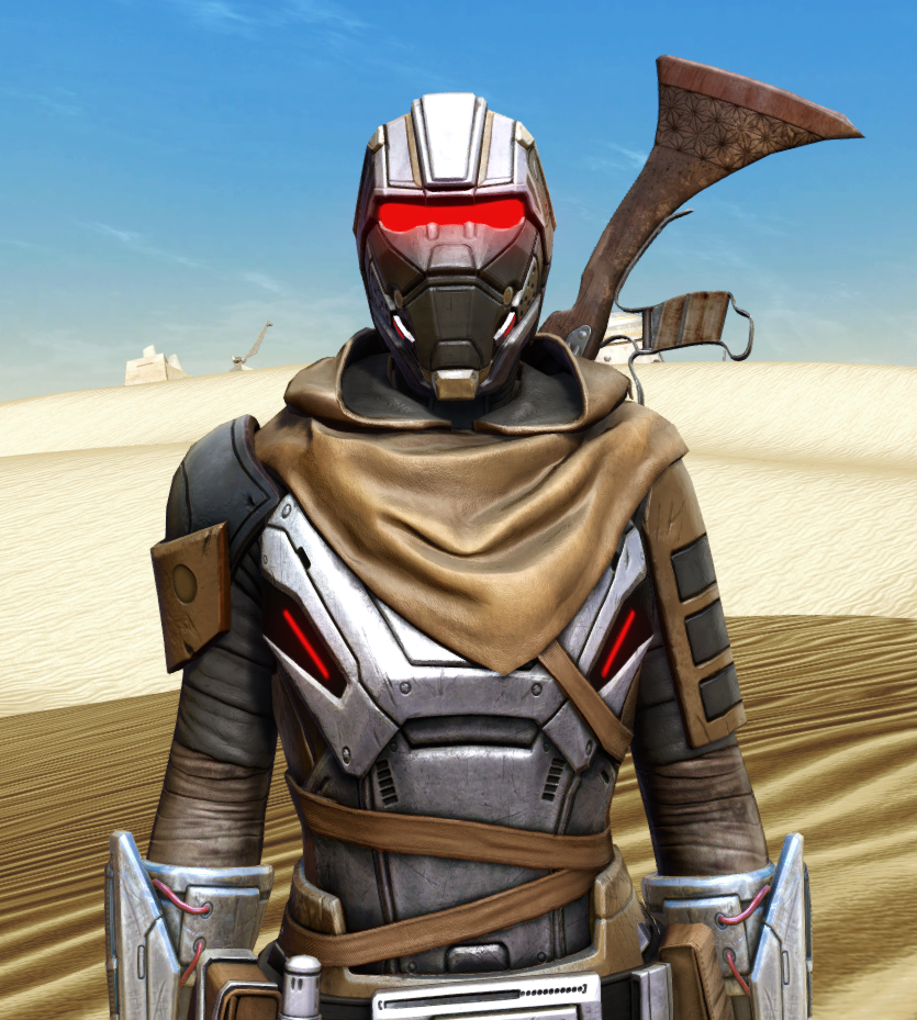 Wasteland Tech (Hood Down) Armor Set from Star Wars: The Old Republic. - ARMOR Wasteland Tech (Hood Down) Armor Set from Star Wars: The Old Republic.