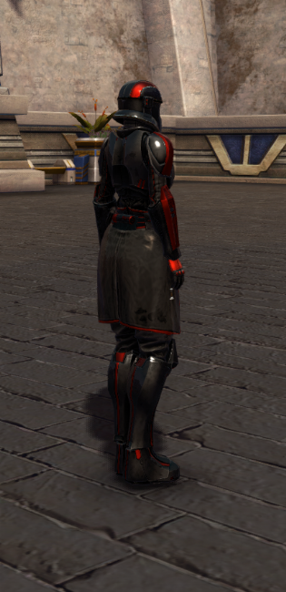Suppression Trooper Armor Set player-view from Star Wars: The Old Republic. - PLAYER Suppression Trooper Armor Set player-view from Star Wars: The Old Republic.