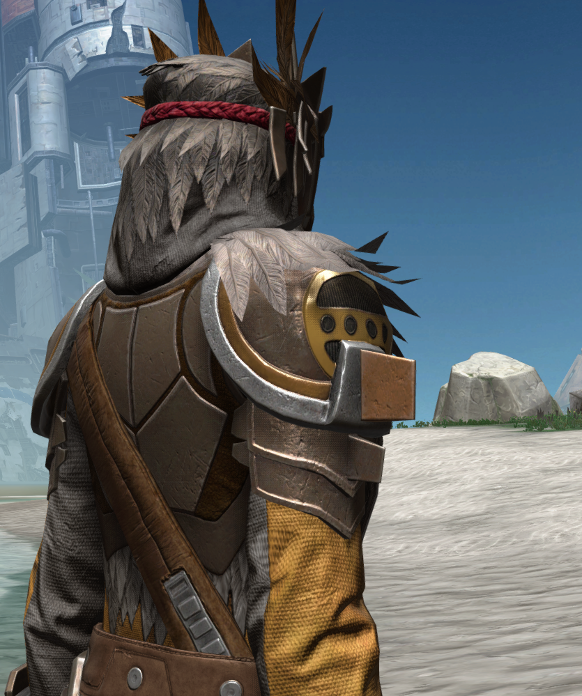 Bestial Champion Armor Set detailed back view from Star Wars: The Old Republic. - DETAILS Bestial Champion Armor Set detailed back view from Star Wars: The Old Republic.