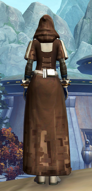 Ablative Lacqerous Armor Set player-view from Star Wars: The Old Republic.