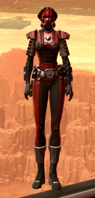Ablative Plasteel Armor Set Outfit from Star Wars: The Old Republic.