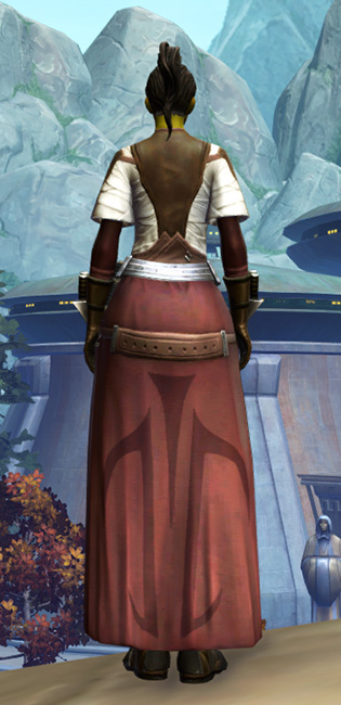 Ablative Plasteel Armor Set player-view from Star Wars: The Old Republic.