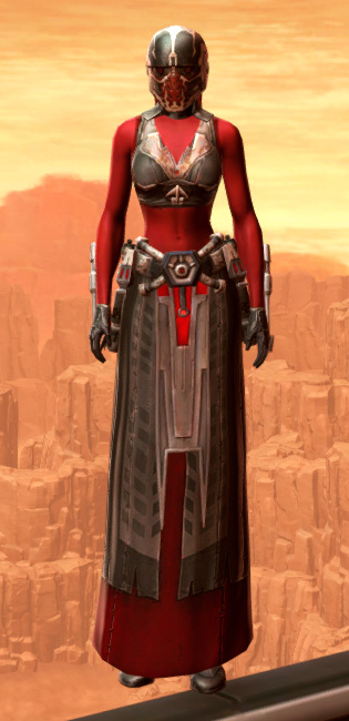 Ablative Resinite Armor Set Outfit from Star Wars: The Old Republic.