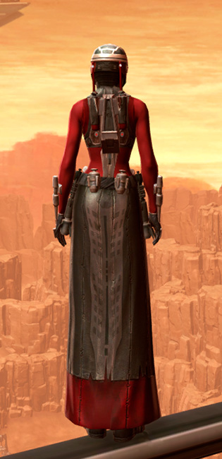 Ablative Resinite Armor Set player-view from Star Wars: The Old Republic.