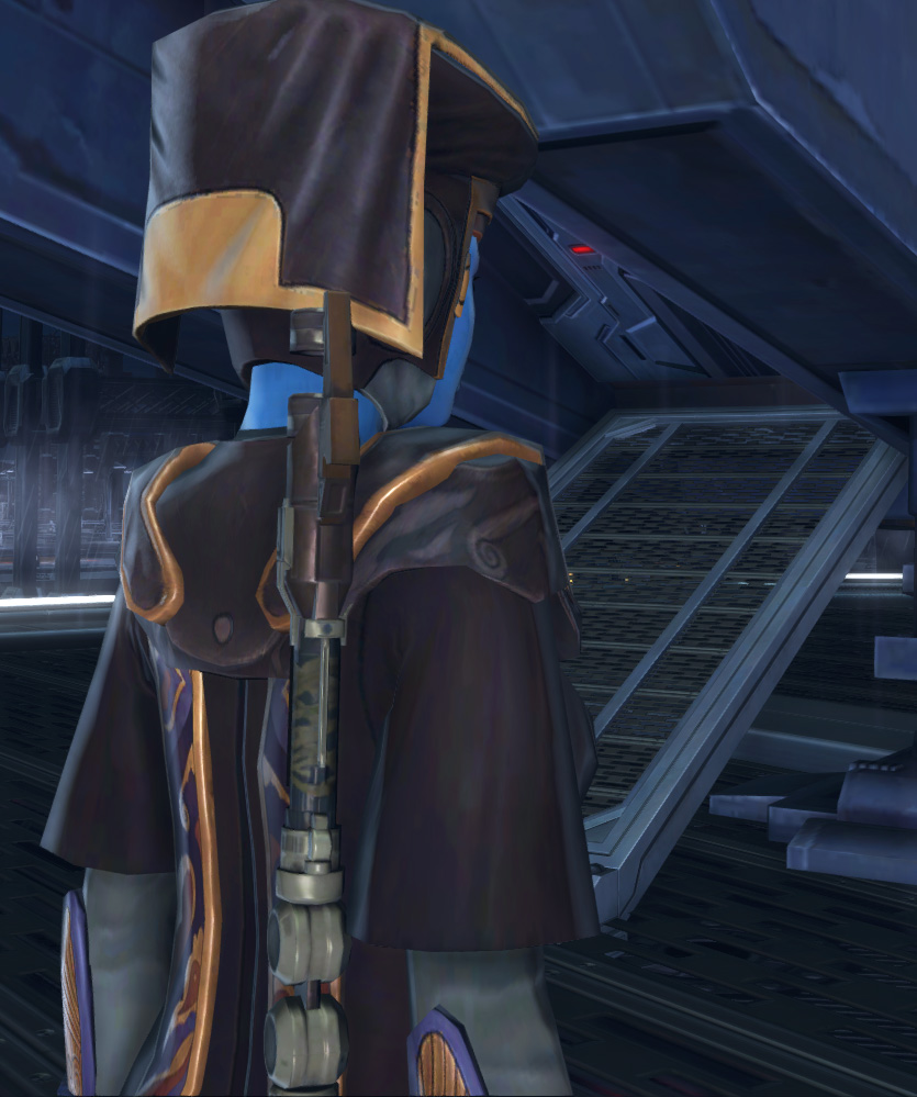 Alderaanian Consular Armor Set detailed back view from Star Wars: The Old Republic.