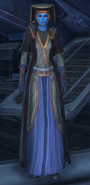 Alderaanian Consular Armor Set Outfit from Star Wars: The Old Republic.