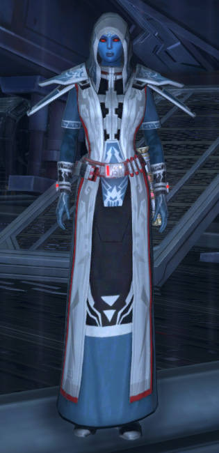 Alderaanian Inquisitor Armor Set Outfit from Star Wars: The Old Republic.