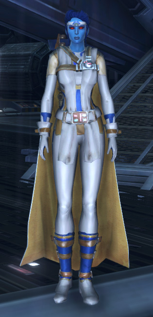 Alderaanian Knight Armor Set Outfit from Star Wars: The Old Republic.
