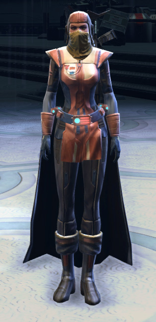 Alderaanian Smuggler Armor Set Outfit from Star Wars: The Old Republic.
