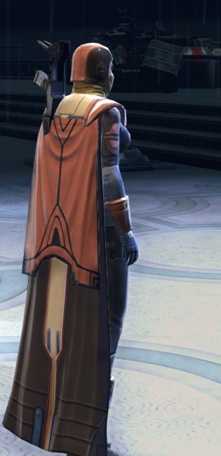 Alderaanian Smuggler Armor Set player-view from Star Wars: The Old Republic.