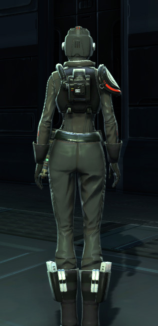 Alliance Reconnaissance Armor Set player-view from Star Wars: The Old Republic.