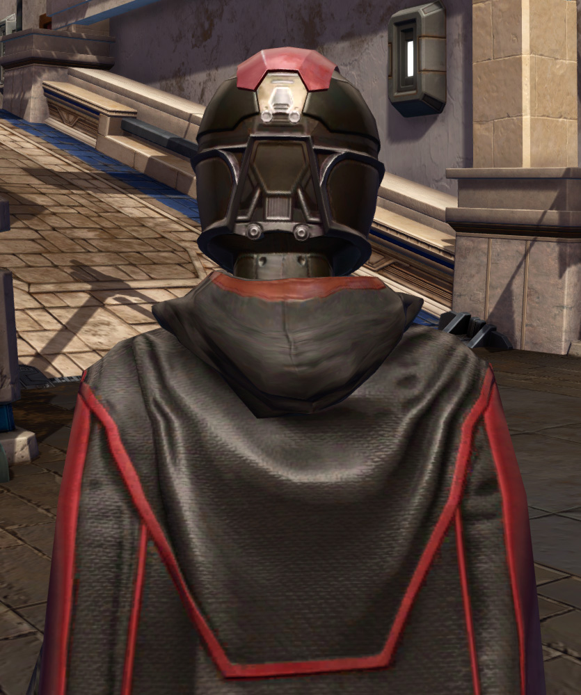 Amplified Champion Armor Set detailed back view from Star Wars: The Old Republic.
