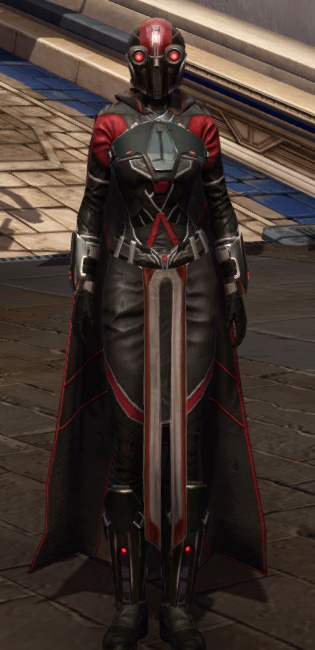 Amplified Champion Armor Set Outfit from Star Wars: The Old Republic.