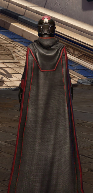Amplified Champion Armor Set player-view from Star Wars: The Old Republic.