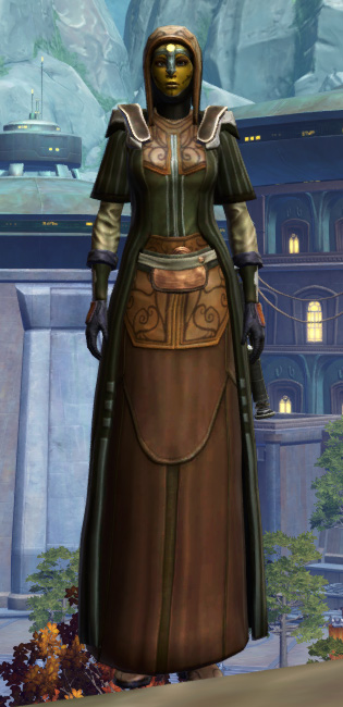 Anointed Demicot Armor Set Outfit from Star Wars: The Old Republic.