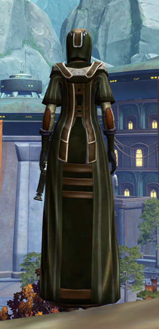 Anointed Demicot Armor Set player-view from Star Wars: The Old Republic.