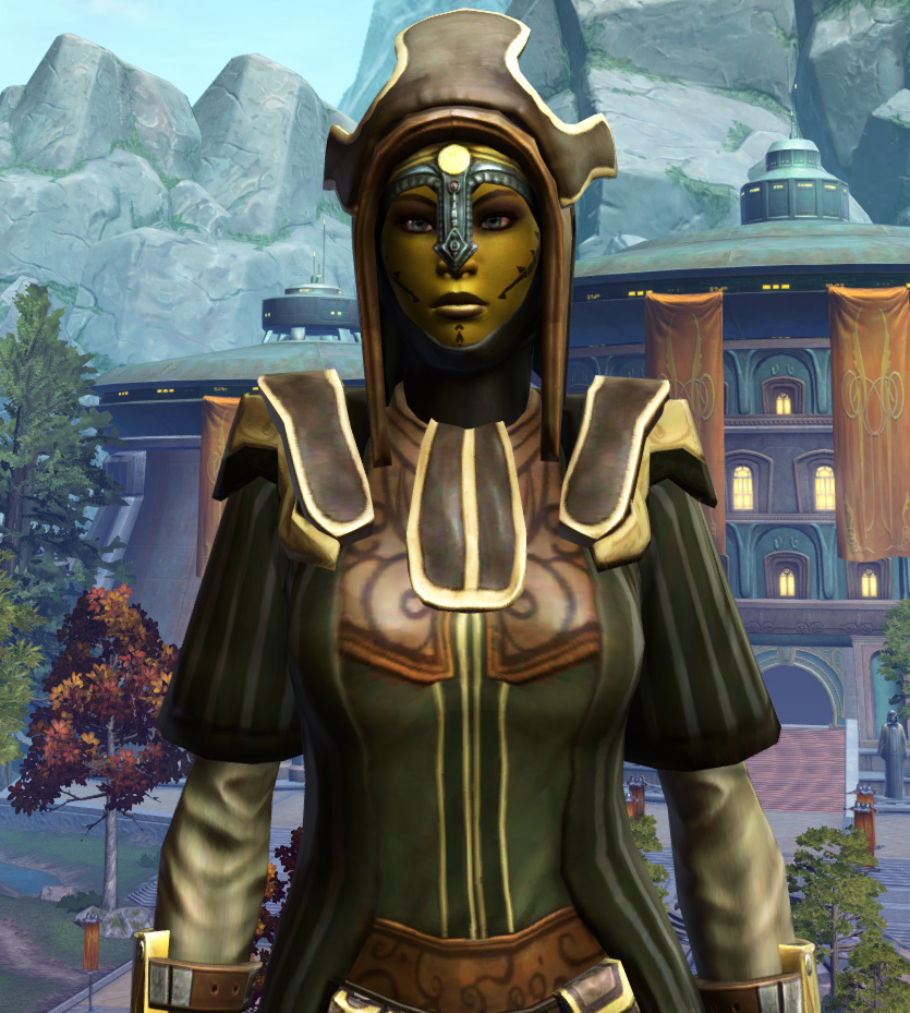 Anointed Zeyd-Cloth Armor Set from Star Wars: The Old Republic.
