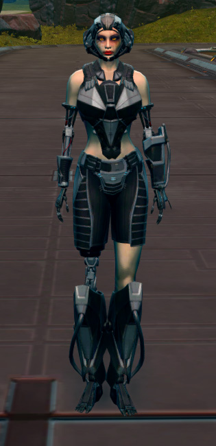 B-100 Cybernetic Armor Set Outfit from Star Wars: The Old Republic.