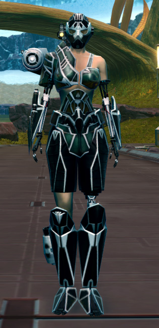 B-200 Cybernetic Armor Set Outfit from Star Wars: The Old Republic.