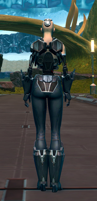 B-300 Cybernetic Armor Set player-view from Star Wars: The Old Republic.