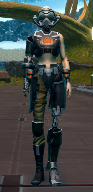 B-400 Cybernetic Armor Set Outfit from Star Wars: The Old Republic.