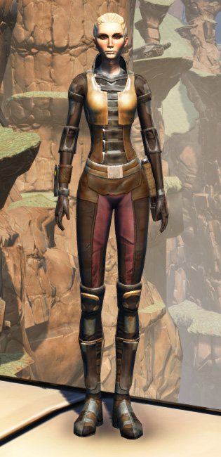 Balmorran Resistance Armor Set Outfit from Star Wars: The Old Republic.