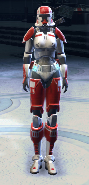 Balmorran Trooper Armor Set Outfit from Star Wars: The Old Republic.