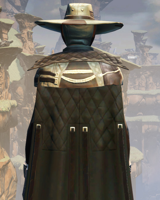 Battlemaster Field Tech Armor Set Back from Star Wars: The Old Republic.