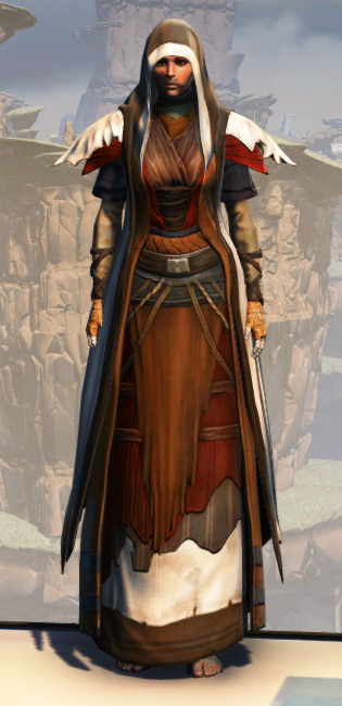 Battlemaster Force-Mystic Armor Set Outfit from Star Wars: The Old Republic.