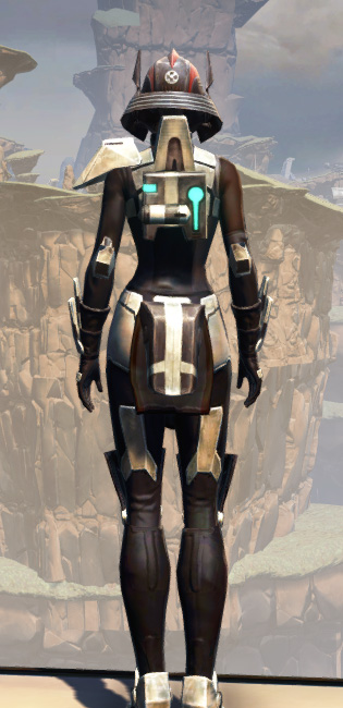 Battlemaster Weaponmaster Armor Set player-view from Star Wars: The Old Republic.