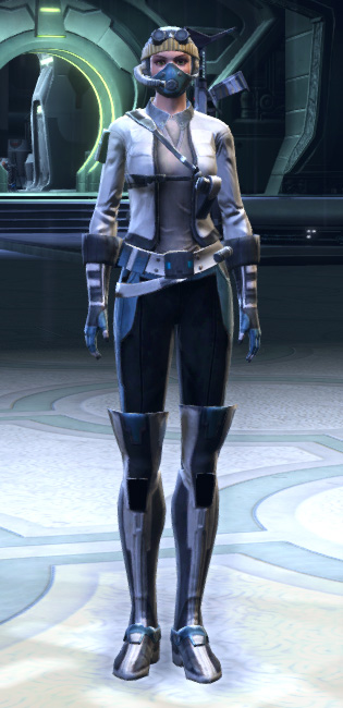 Belsavis Smuggler Armor Set Outfit from Star Wars: The Old Republic.