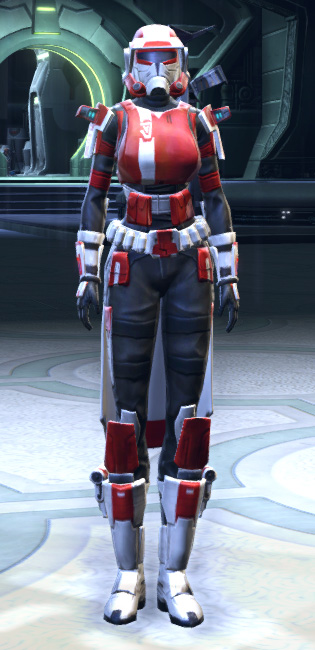 Belsavis Trooper Armor Set Outfit from Star Wars: The Old Republic.