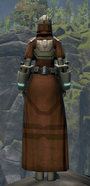 Blade Savant Armor Set player-view from Star Wars: The Old Republic.