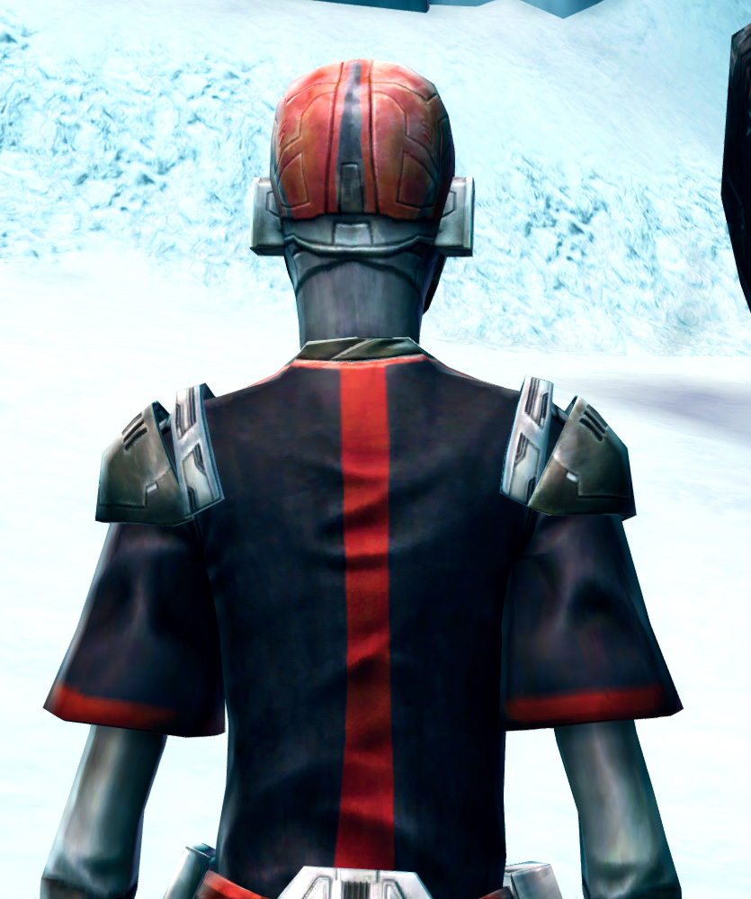 Brutal Executioner Armor Set detailed back view from Star Wars: The Old Republic.