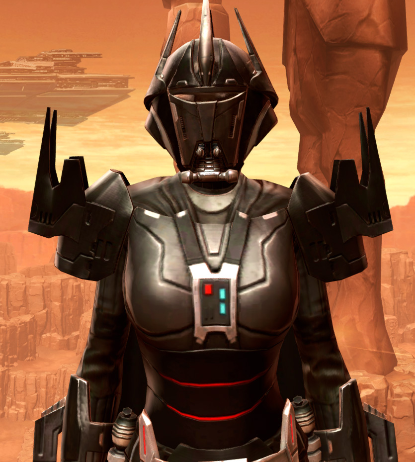 Charged Hypercloth Aegis Armor Set from Star Wars: The Old Republic.