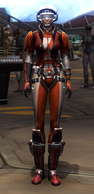 Citadel Mender Armor Set Outfit from Star Wars: The Old Republic.