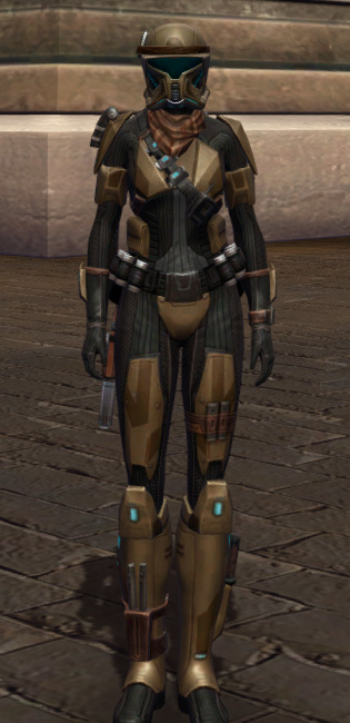 Concentrated Fire Armor Set Outfit from Star Wars: The Old Republic.
